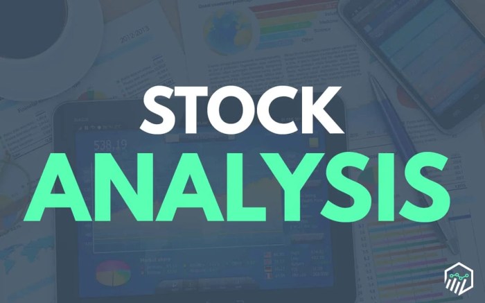 Stock analysis tools